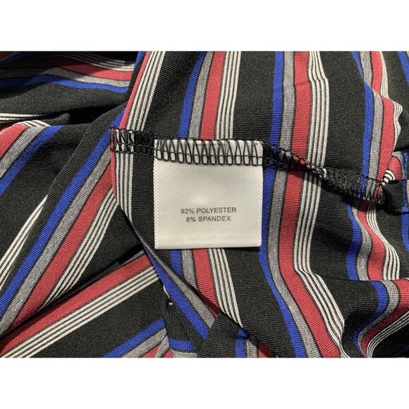 Peter Millar Polo XXL Mens Black Gray Striped Short Sleeve Summer Comfort - Picture 6 of 9